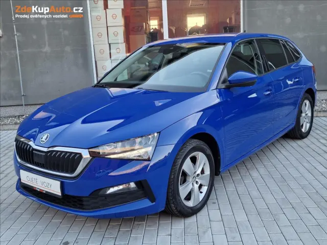 Škoda Scala 1.0TSI Ambition, ČR,1.Majitel — foto 1